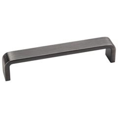 Hardware Resources 5-1/4" Overall Length Cabinet Pull - Screws Included - 128 mm center-to-center Holes - Brushed Pewter - 193-128BNBDL