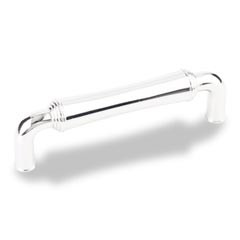 Hardware Resources 4-3/16" Overall Length Gavel Cabinet Pull - 96 mm center-to-center Holes - Screws Included - Polished Nickel - 537NI