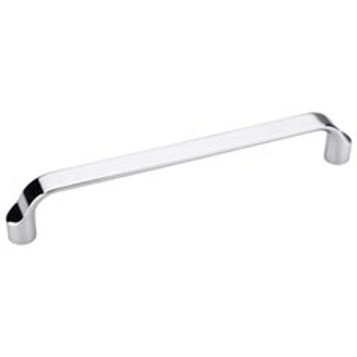 Hardware Resources 239-160PC 6-13/16" Overall Length Scroll Cabinet Pull - 160 mm center-to-center Holes - Screws Included - Polished Chrome