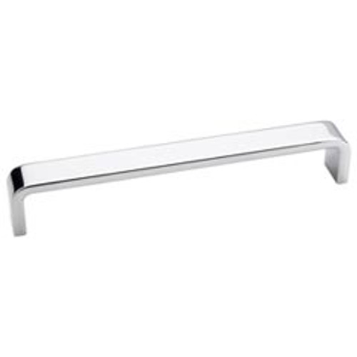 Hardware Resources 193-160PC 6-9/16" Overall Length Cabinet Pull - 160 mm center-to-center Holes - Screws Included - Polished Chrome
