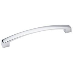 Hardware Resources 6-3/4" Overall Length Cabinet Pull - 160 mm center-to-center Holes - Screws Included - Polished Chrome - 549-160PC