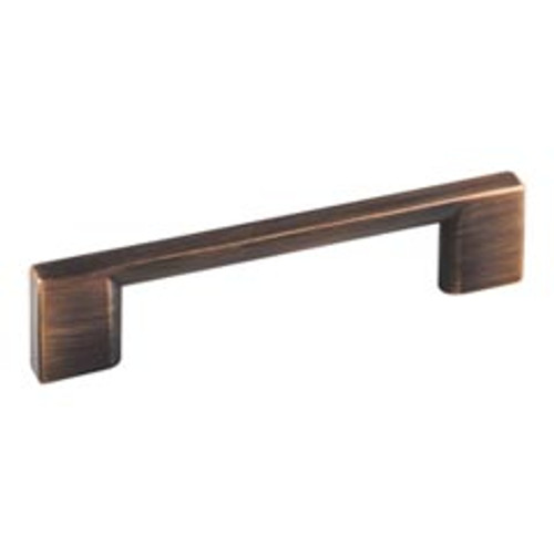 Hardware Resources 635-96DBAC 4-3/4" Overall Length Cabinet Pull - 96 mm center-to-center Holes - Screws Included - Brushed Oil Rubbed Bronze