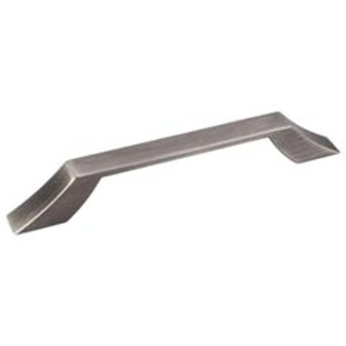 Hardware Resources 798-128BNBDL 6-3/4" Overall Length Cabinet Pull - Screws Included - 128 mm center-to-center Holes - Brushed Pewter