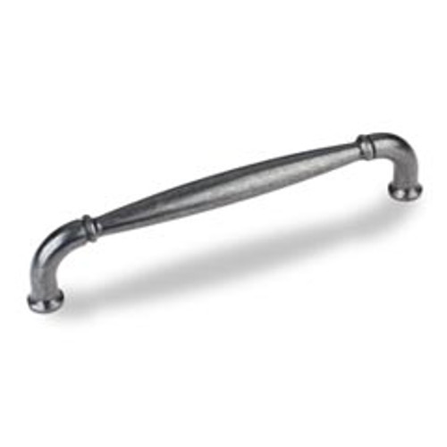 Hardware Resources 737-128DACM 5-1/2" Overall Length Cabinet Pull - Screws Included - 128 mm center-to-center Holes - Gun Metal