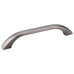 Hardware Resources 6-5/16" Overall Length Cabinet Pull - Screws Included - 128 mm center-to-center Holes - Brushed Pewter - 4128BNBDL
