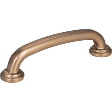 Hardware Resources 4-5/8" Overall Length Gavel Cabinet Pull - 96 mm center-to-center - Screws Included - Satin Bronze - 527SBZ