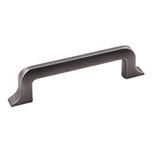 Hardware Resources 839-96BNBDL 4-15/16" Overall Length Cabinet Pull - 96 mm center-to-center Holes - Screws Included - Brushed Pewter
