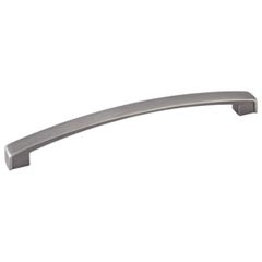 Hardware Resources 8" Overall Length Cabinet Pull - 192 mm center-to-center - Screws Included - Brushed Pewter - 549-192BNBDL