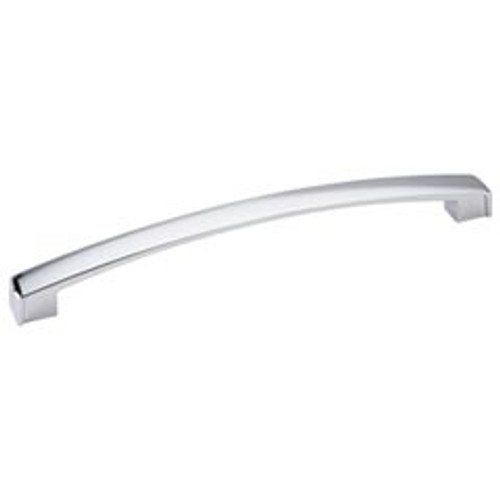 Hardware Resources 549-192PC 8" Overall Length Cabinet Pull - 192 mm center-to-center - Screws Included - Polished Chrome