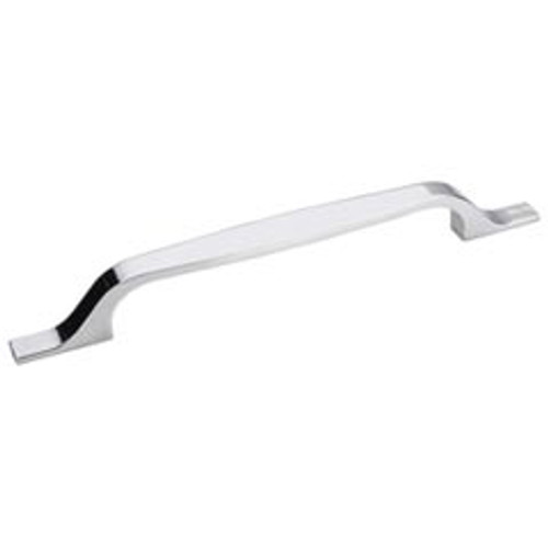 Hardware Resources 382-160PC 9" Overall Length Cabinet Pull - 160 mm center-to-center Holes - Screws Included - Polished Chrome