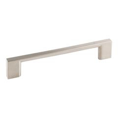 Hardware Resources 5-7/8" Overall Length Cabinet Pull - Screws Included - 128 mm center-to-center Holes - Satin Nickel - 635-128SN