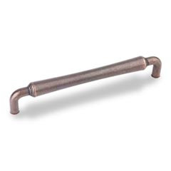 Hardware Resources 6-11/16" Overall Length Gavel Cabinet Pull - 160 mm center-to-center Holes - Screws Included - Distressed Oil Rubbed Bronze - 537-160DMAC
