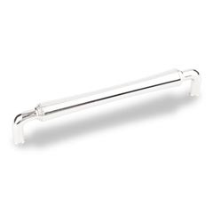 Hardware Resources 6-11/16" Overall Length Gavel Cabinet Pull - 160 mm center-to-center Holes - Screws Included - Polished Nickel - 537-160NI