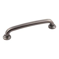 Hardware Resources 5-7/8" Overall Length Gavel Cabinet Pull - Screws Included - 128 mm center-to-center Holes - Brushed Pewter - 527-128BNBDL