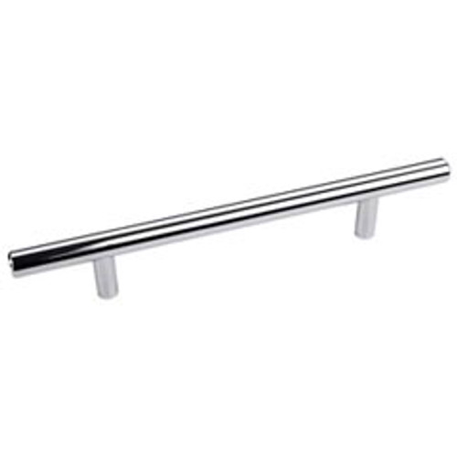 Hardware Resources 399PC 399 mm (15-11/16") Overall Length 7/16" Diameter Steel Cabinet Bar Pull with Beveled Ends 319 mm center-to-center- Screws Included - Polished Chrome