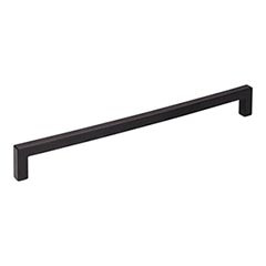 Hardware Resources 233mm Overall Length Square Cabinet Bar Pull 224 mm center-to-center - Screws Included - Matte Black - 625-224MB