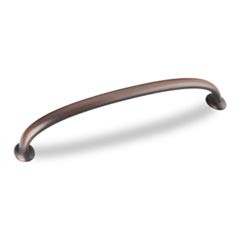 Hardware Resources 6-15/16" Overall Length Cabinet Pull - 160 mm center-to-center Holes - Screws Included - Brushed Oil Rubbed Bronze - 650-160DBAC