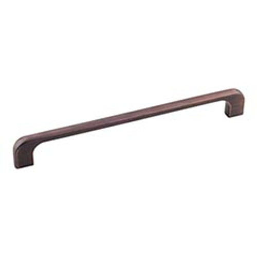 Hardware Resources 264-192DBAC 8-1/4" Overall Length Cabinet Pull - 192 mm center-to-center - Screws Included - Brushed Oil Rubbed Bronze