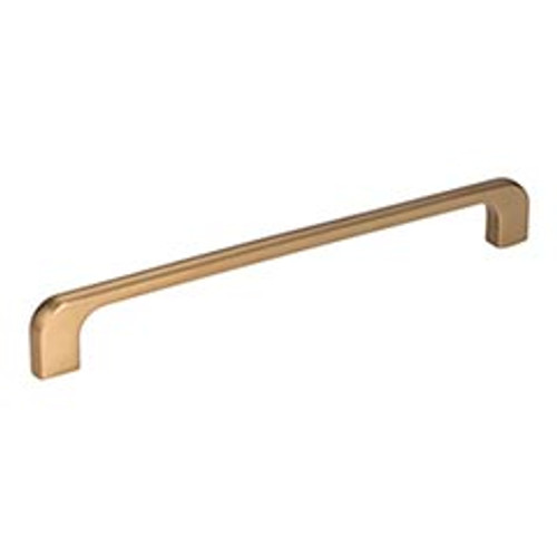 Hardware Resources 264-192SBZ 8-1/4" Overall Length Cabinet Pull - 192 mm center-to-center - Screws Included - Satin Bronze