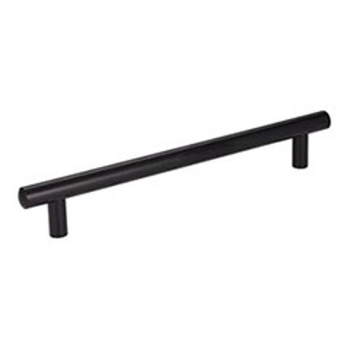 Hardware Resources 242MB 242 mm (9-1/2") Overall Length 9/16" Diameter Steel Cabinet Bar Pull - 192 mm center-to-center - Screws Included - Matte Black