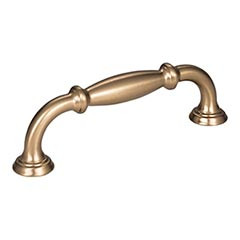 Hardware Resources 4-1/2" Overall Length Cabinet Pull - 96 mm center-to-center Holes - Screws Included - Satin Bronze - 658-96SBZ