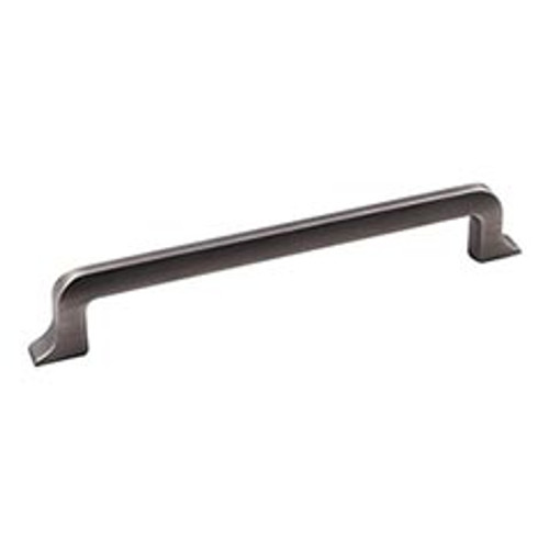 Hardware Resources 839-160BNBDL 7-1/2" Overall Length Cabinet Pull - 160 mm center-to-center Holes - Screws Included - Brushed Pewter