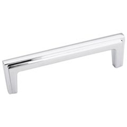 Hardware Resources 259-96PC 4-3/16" Overall Length Cabinet Pull - 96 mm center-to-center Holes - Screws Included - Polished Chrome