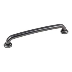 Hardware Resources 7-1/8" Overall Length Gavel Cabinet Pull - 160 mm center-to-center Holes - Screws Included - Gun Metal - 527-160DACM