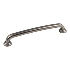 Hardware Resources 7-1/8" Overall Length Gavel Cabinet Pull - 160 mm center-to-center Holes - Screws Included - Brushed Pewter - 527-160BNBDL