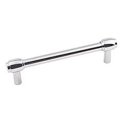 Hardware Resources 6" Overall Length Cabinet Pull - Screws Included - 128 mm center-to-center Holes - Polished Chrome - 885-128PC
