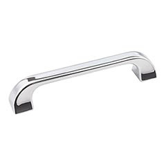 Hardware Resources 5-13/16" Overall Length Cabinet Pull - Screws Included - 128 mm center-to-center Holes - Polished Chrome - 972-128PC