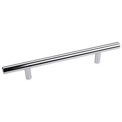 Hardware Resources (24-9/16") Overall Length 7/16" Diameter Steel Cabinet Bar Pull with Beveled Ends - 544 mm center-to-center Holes - Polished Chrome - 624PC