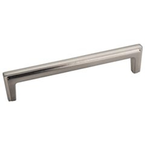 Hardware Resources 259-128SN 5-7/16" Overall Length Cabinet Pull - Screws Included - 128 mm center-to-center Holes - Satin Nickel