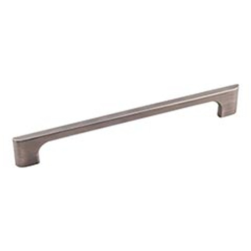 Hardware Resources 286-192BNBDL 8-15/16" Overall Length Cabinet Pull - 192 mm center-to-center - Screws Included - Brushed Pewter