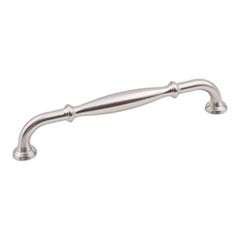 Hardware Resources 7-1/16" Overall Length Cabinet Pull - 160 mm center-to-center Holes - Screws Included - Satin Nickel - 658-160SN
