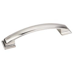 Hardware Resources 6-1/4" Overall Length Pillow Top Cabinet Pull - Screws Included - 128 mm center-to-center Holes - Satin Nickel - 435-128SN