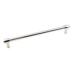 Hardware Resources 9-3/4" Overall Length Cabinet Pull 224 mm center-to-center - Screws Included - Polished Nickel - 885-224NI