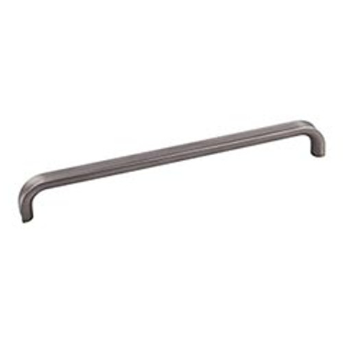 Hardware Resources 667-224BNBDL 9-1/4" Overall Length Cabinet Pull 224 mm center-to-center - Screws Included - Brushed Pewter
