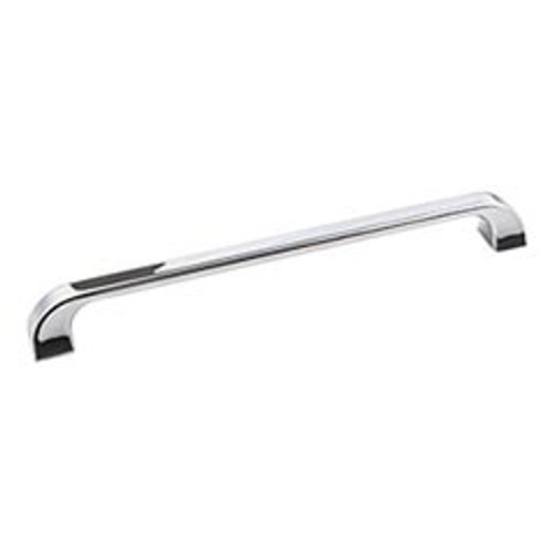 Hardware Resources 972-224PC 9-3/4" Overall Length Cabinet Pull 224 mm center-to-center - Screws Included - Polished Chrome