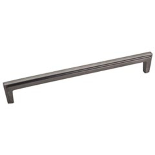 Hardware Resources 259-192BNBDL 8" Overall Length Cabinet Pull - 192 mm center-to-center- Screws Included - Brushed Pewter