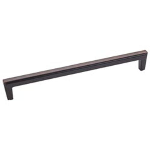 Hardware Resources 259-192DBAC 8" Overall Length Cabinet Pull - 192 mm center-to-center- Screws Included - Brushed Oil Rubbed Bronze