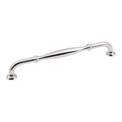 Hardware Resources 9-7/8" Overall Length Cabinet Pull 224 mm center-to-center - Screws Included - Polished Nickel - 658-224NI