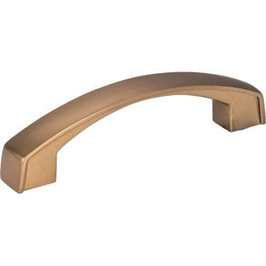 Hardware Resources 4-3/16" Overall Length Cabinet Pull - 96 mm center-to-center - Screws Included - Satin Bronze - 549-96SBZ