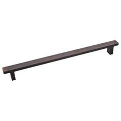 Hardware Resources 10-5/16" Overall Length Rectangle Cabinet Pull - 192 mm center-to-center - Screws Included - Brushed Oil Rubbed Bronze - 867-228DBAC