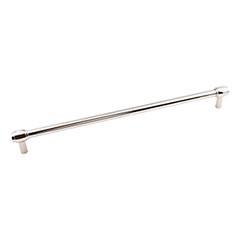 Hardware Resources 12-15/16" Overall Length Cabinet Pull 305 mm center-to-center - Screws Included - Polished Nickel - 885-305NI