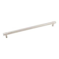 Hardware Resources 13-1/4" Overall Length Square Bar Pull 305 mm center-to-center - Screws Included - Satin Nickel - 293-305SN