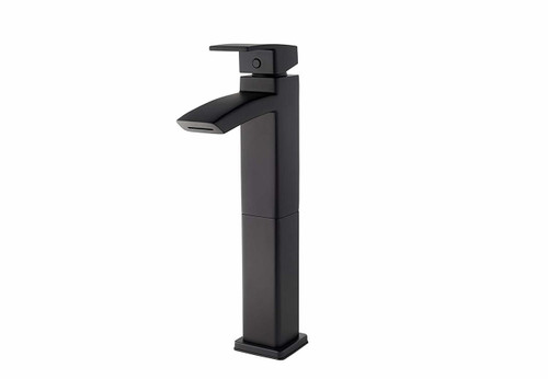 Pfister LG40-DF1B Kenzo Single Handle Vessel Faucet -  - Matte Black