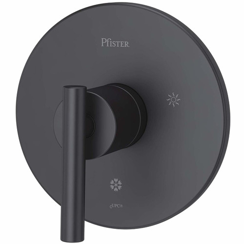 Pfister R89-1NCB Contempra Tub and Shower Valve Trim - Matte Black