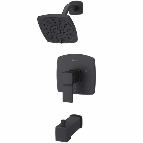 Pfister LG89-8DAB Deckard Tub & Shower Faucet Trim - Matte Black