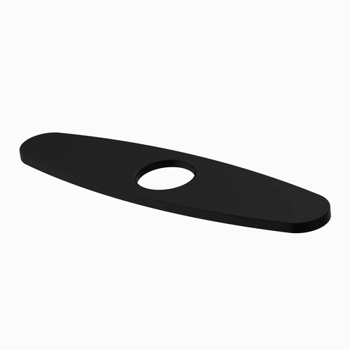 Vigo Kitchen Deck Plate In Matte Black